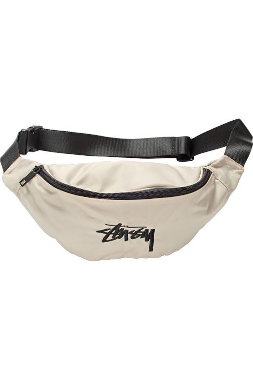 Stussy Mens Stock Waist Bags White - JYUGE6398